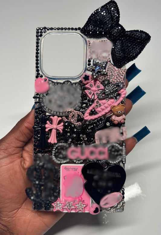 iPhone 14 Pro Max (pink + black)