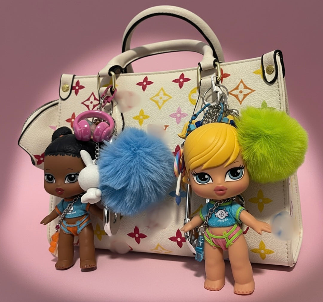 Luruxy Bag + Green & Blue Bag Chain