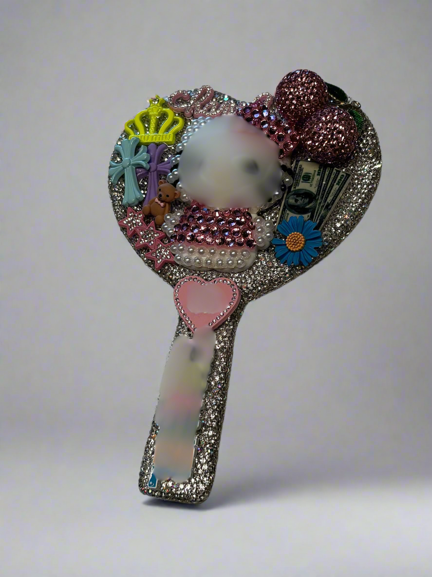 Bling mini mirror hk