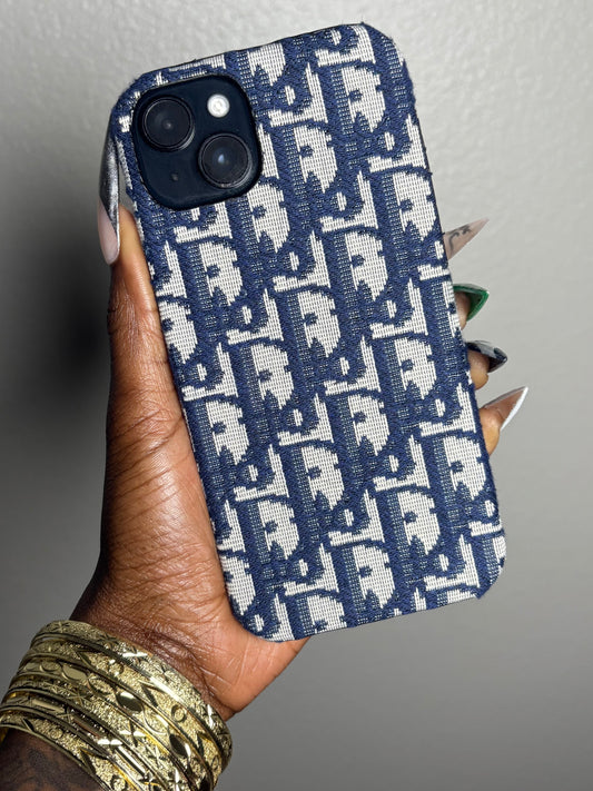 Denim Dior Inspired Case