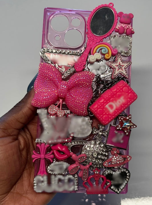 iPhone 15 plus (dark pink)